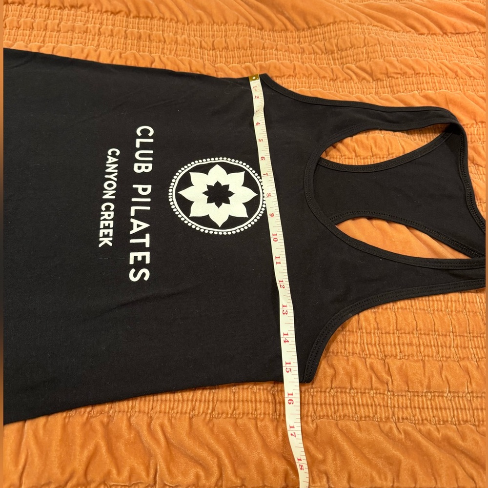 Club Pilates Razorback Tank Top - Black - Medium - Picture 2 of 6